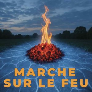 Marche sur le feu dans les vosges